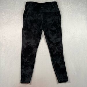 Danskin woman Black Patterned Leggings